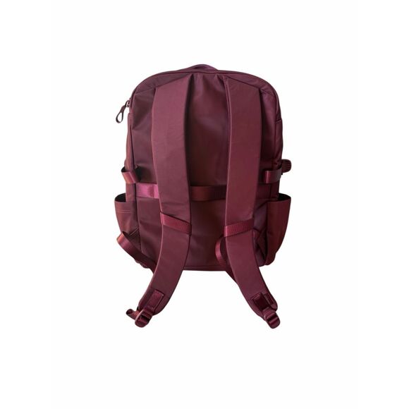 Lululemon Backpack New Crew 22L Burgundy Bay Red NEW - Picture 8 of 14